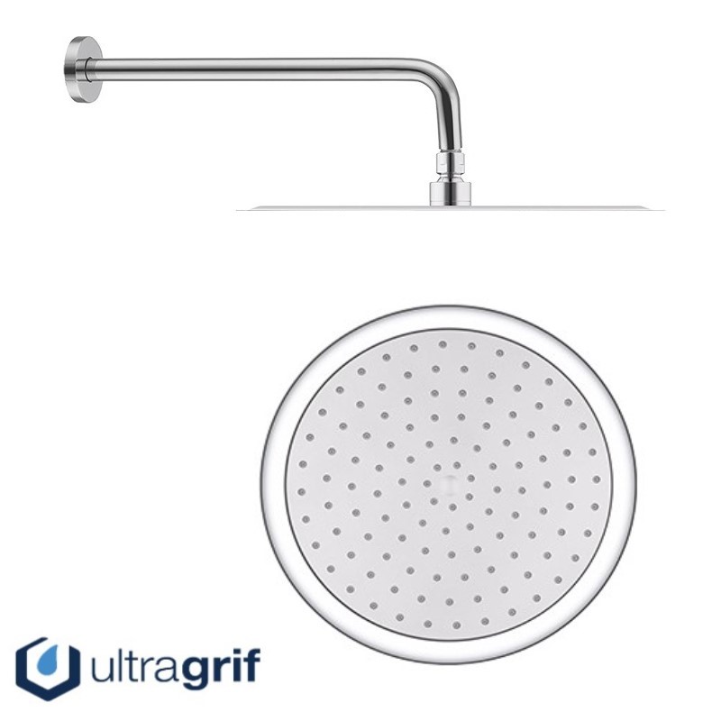 Ducha-pared-ABS-UGGSUH005-2.jpg DUCHA PARED ACERO REDONDA - Imagen 1